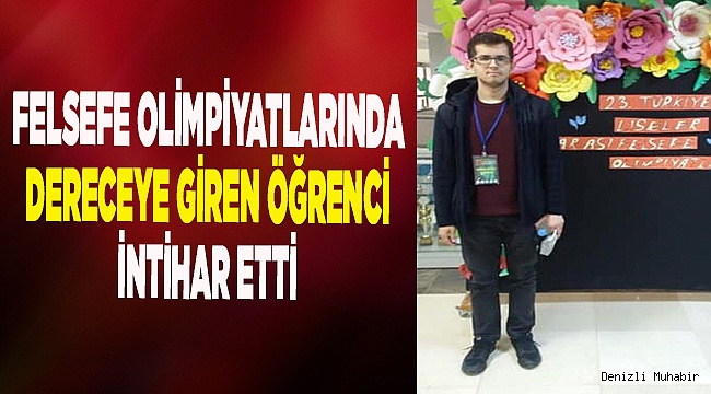 Olimpiyatlarda dereceye giren öğrenci intihar etti