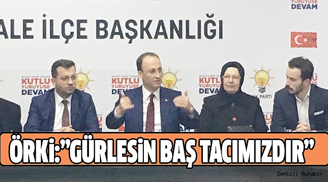 ÖRKİ’DEN İLK ZİYARET PAMUKKALE TEŞKİLATINA