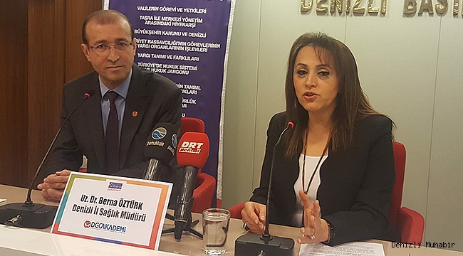 ÖZTÜRK, SAĞLIKTAKİ YENİLİKLERİ ANLATTI