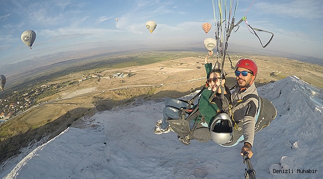 PAMUKKALE ADRENALİN TUTKUNLARINI DA CEZBEDİYOR