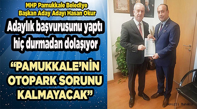 PAMUKKALE'DE GİRİLMEDİK SOKAK BIRAKMADI