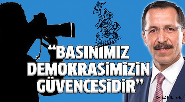 REKTÖR BAĞ’DAN GAZETECİLERE KUTLAMA MESAJI