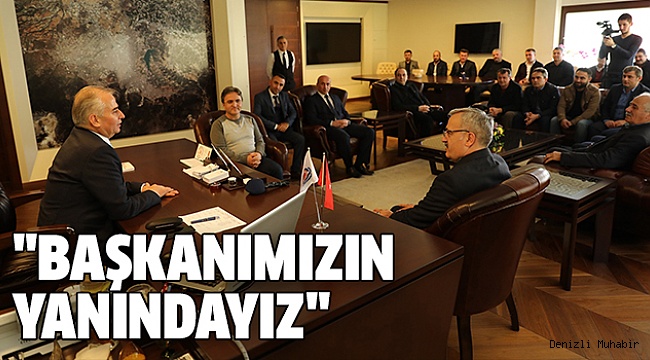 ŞOFÖR ESNAFINDAN ZOLAN'A TAM DESTEK