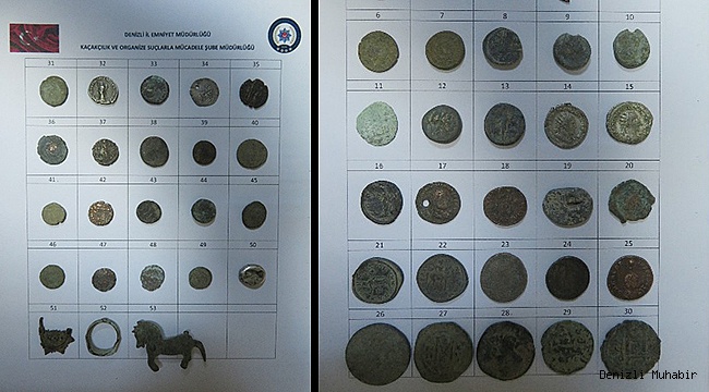 TARİHİ ESER KAÇAKÇISI KISKIVRAK YAKALANDI