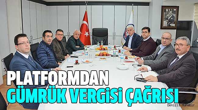 TEFENLİLİ PLATFORM TOPLANTISI SONRASI KONUŞTU