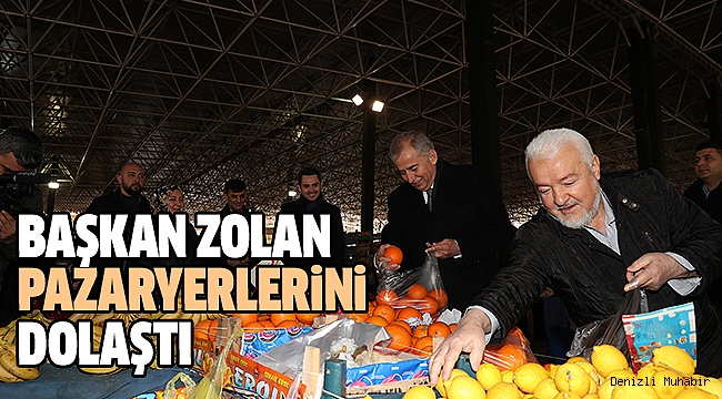 ZOLAN ESNAF VE VATANDAŞLARI DİNLEDİ
