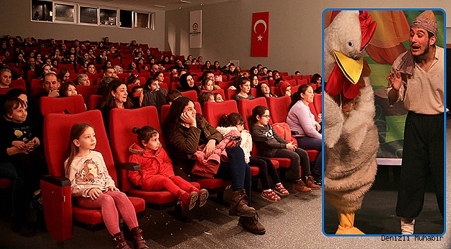 2 BİN 500 ÇOCUK TİYATRO İLE BULUŞTU