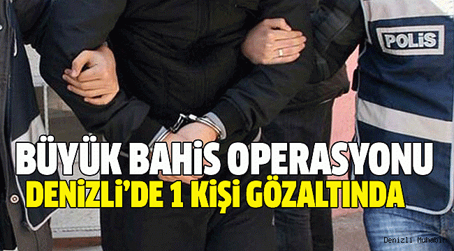 40 İLDE YASADIŞI BAHİS OPERASYONU