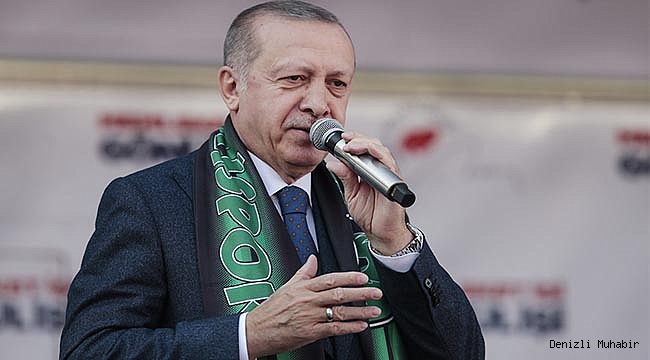 Cumhurbaşkanının Denizli mitinginden Notlar...