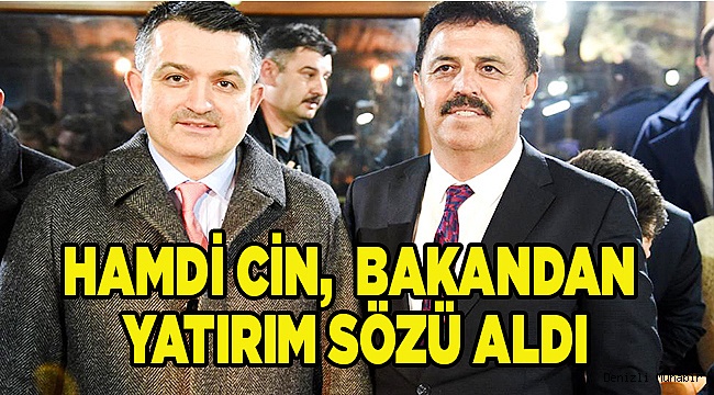 BOZKURT İÇİN BAKANDAN YATIRIM SÖZÜ ALDI