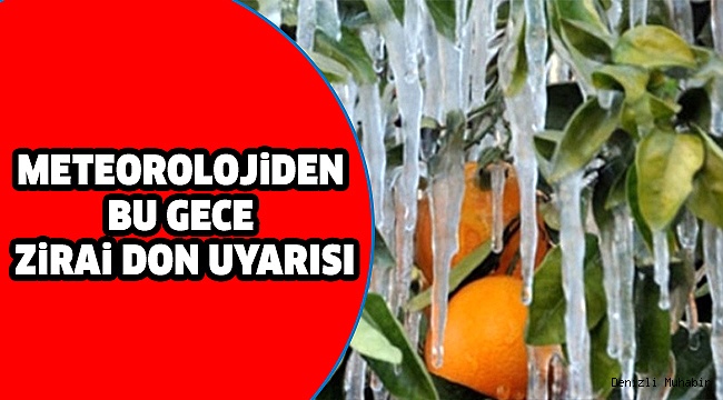 DENİZLİLİ ÜRETİCİYE ÖNEMLİ UYARI!