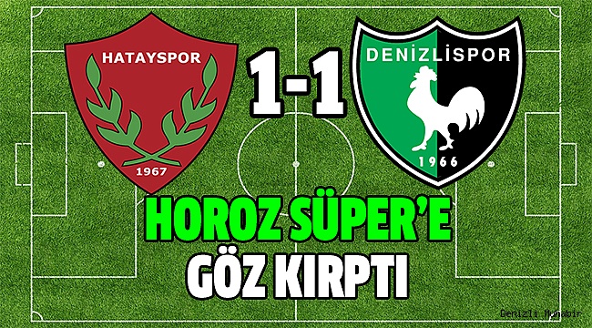 DENİZLİSPOR LİDERLİĞİNİ SÜRDÜRÜYOR