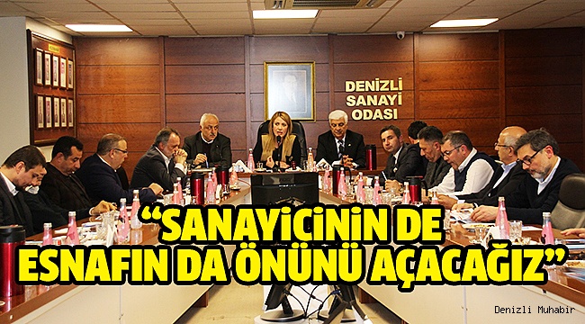 DOĞAN, İLÇE EKONOMİSİNİN NABZINI ÖLÇÜYOR