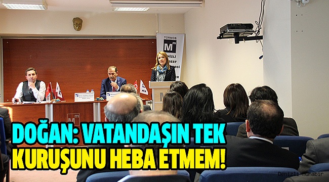 ŞENİZ DOĞAN SMMO ZİYARETİNDE VURGULADI