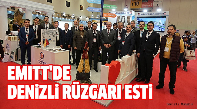 EMITT 2019'DA DENİZLİ TURİZMİNE YOĞUN İLGİ