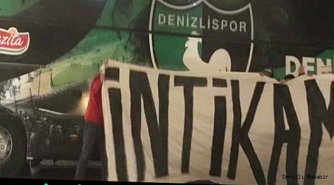 ESKİŞEHİRSPOR HOLİGANLARINDAN  DENİZLİSPOR'A TACİZ