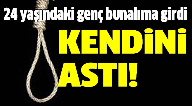 GÜNLÜK APARTTA YAŞAMINA SON VERDİ