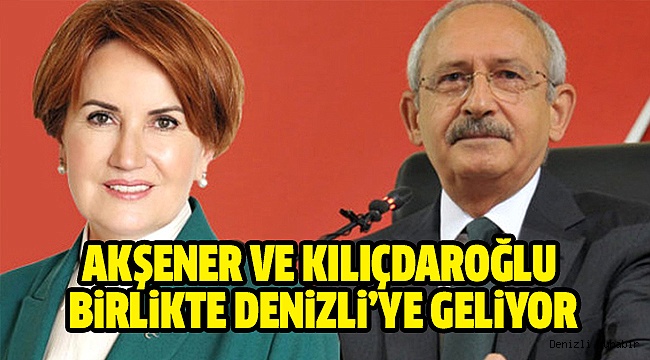 İKİ LİDER BİRLİKTE MİTİNG YAPACAKLAR