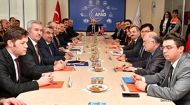 İL AFET VE ACİL DURUM K.K.TOPLANTISI YAPILDI