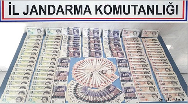 JANDARMADAN SAHTE İNGİLİZ POUNDU OPERASYONU