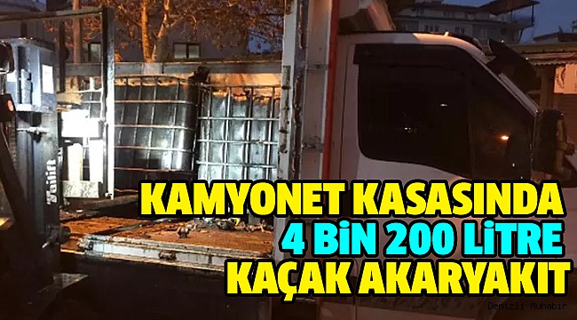 KAMYONETİN GÖRÜNTÜSÜ ELE VERDİ