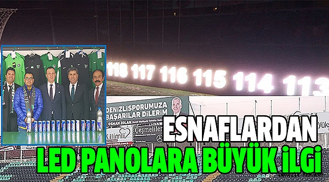LED PANOLARDAN 1 GÜNDE 200 BİN LİRA GELİR