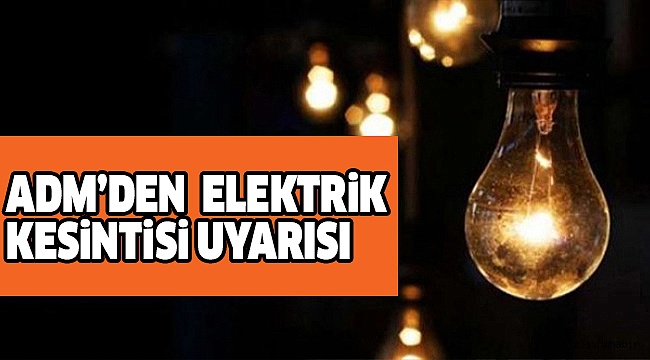 MERKEZEFENDİ’DE 4 MAHALLEDE ELEKTRİK KESİLECEK