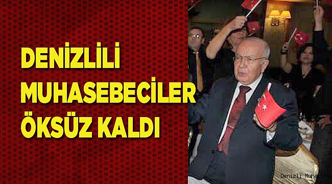 MUHASEBECİLER ÖKSÜZ KALDI