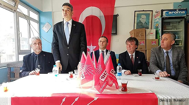 ORAN CHP’Lİ BELEDİYE BAŞKAN ADAYLARINA DESTEK VERDİ