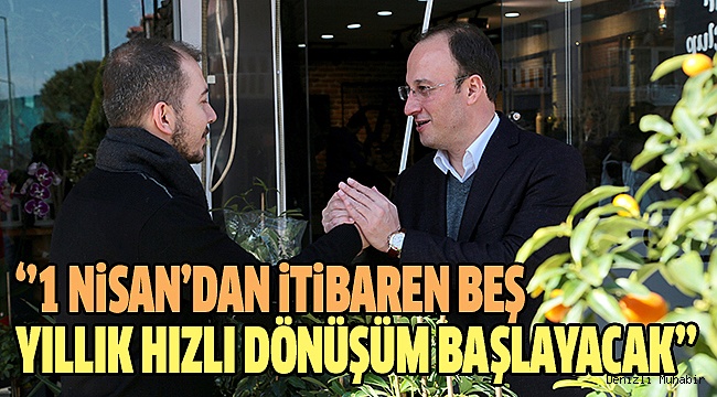 ÖRKİ ESNAFLARA SÖZ VERDİ