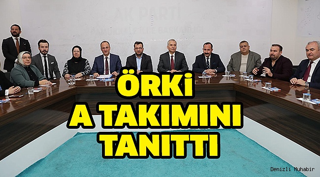 PAMUKKALE ADAYI ÖRKİ, EKİBİNİ TANITTI