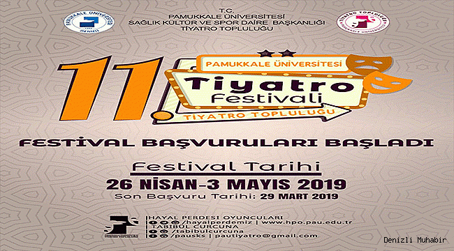 PAÜ’DE 11. TİYATRO FESTİVALİ BAŞVURULARI BAŞLADI