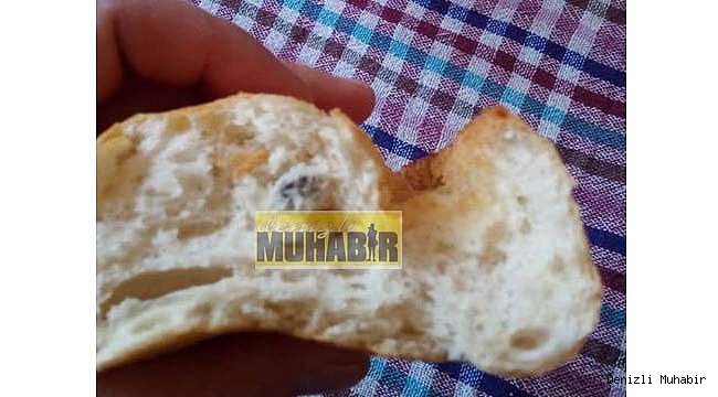 SARAYKÖY'DE EKMEĞİN İÇİNDEN ÇIKTI