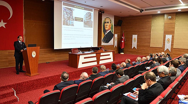 SEÇİM GÜVENLİĞİ VE KAYMAKAMLAR TOPLANTISI YAPILDI