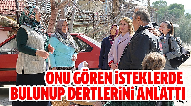 ŞENİZ DOĞAN BAŞKAN GİBİ KARŞILANIYOR
