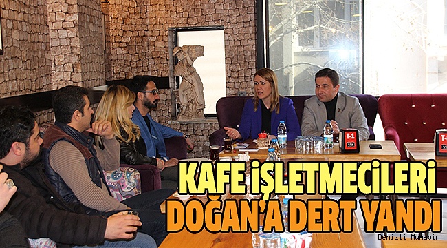 ŞENİZ DOĞAN, KAFEDER ÜYELERİYLE BULUŞTU