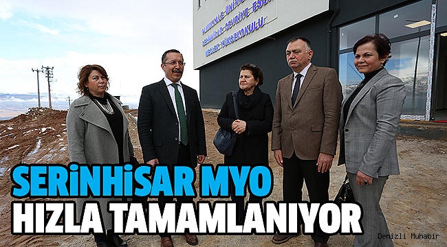 SERİNHİSAR MYO EĞİTİM-ÖĞRETİME HAZIRLANIYOR