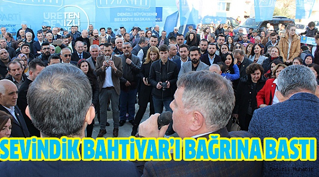 SEViNDiK’TE BAHTİYAR’A SEVGİ SELİ