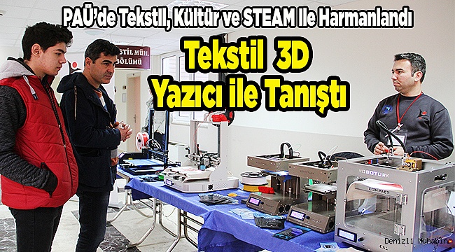 Tekstil, 3D Yazıcı ile Tanıştı