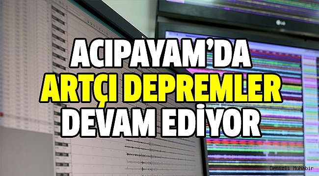 19 MART’TAN BU YANA 19 DEPREM MEYDANA GELDİ
