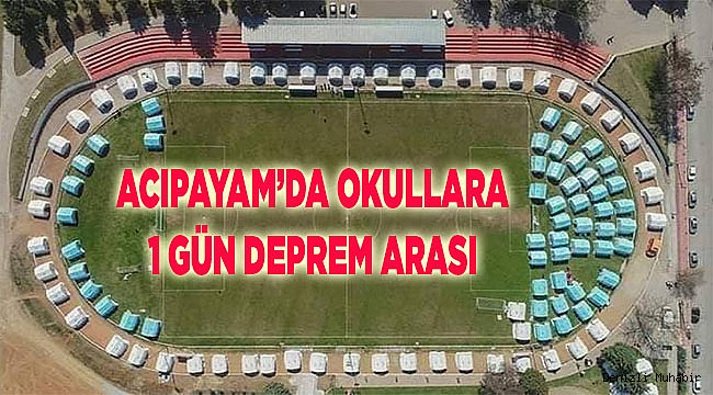 Acıpayam'da Okullar Yine Tatil