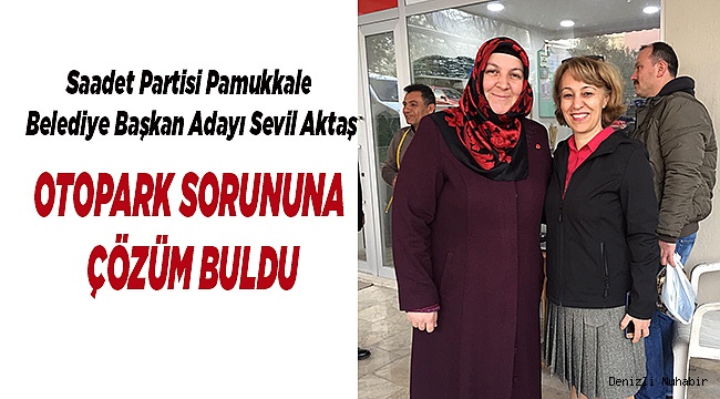AKTAŞ, OTOPARK SORUNUNA ÇÖZÜM BULDU