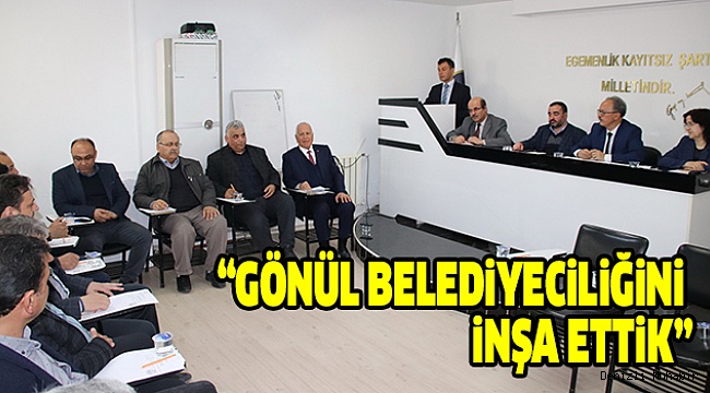 AKYOL SON MECLİS TOPLANTISINA BAŞKANLIK ETTİ