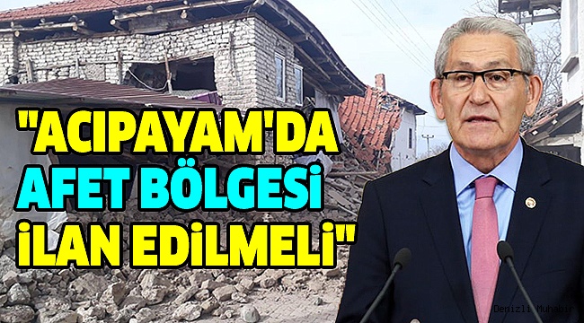 ARSLAN ACIPAYAM’I MECLİSE TAŞIDI