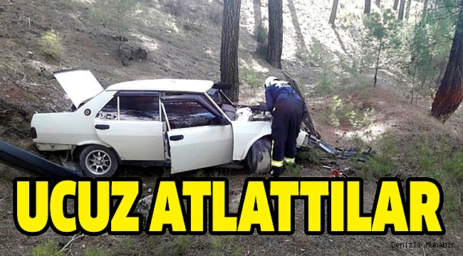 BABA OĞUL KAZA YAPTI