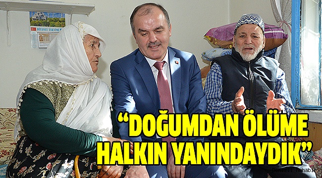 BAŞKAN GÜRLESİN GÖNÜLLERE DOKUNDU