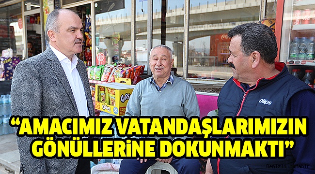 BAŞKAN GÜRLESİN MAHALLE GEZİLERİNİ SÜRDÜRÜYOR