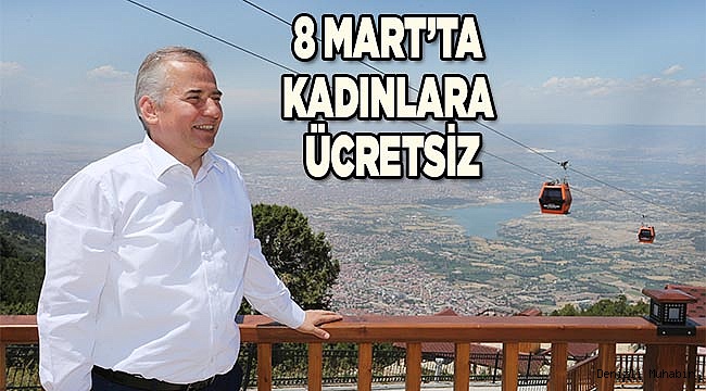 Başkan Osman Zolan'dan 8 Mart sürprizi