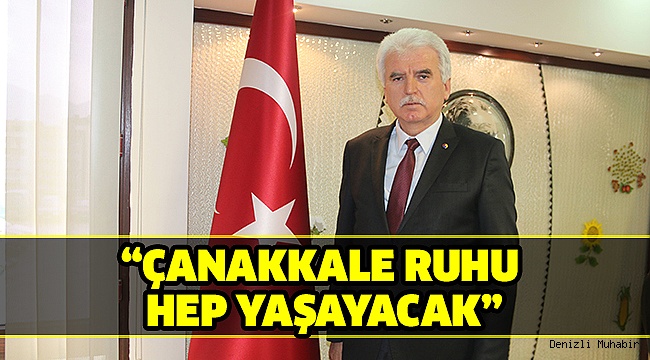BAŞKAN TEFENLiLi’DEN 18 MART MESAJI