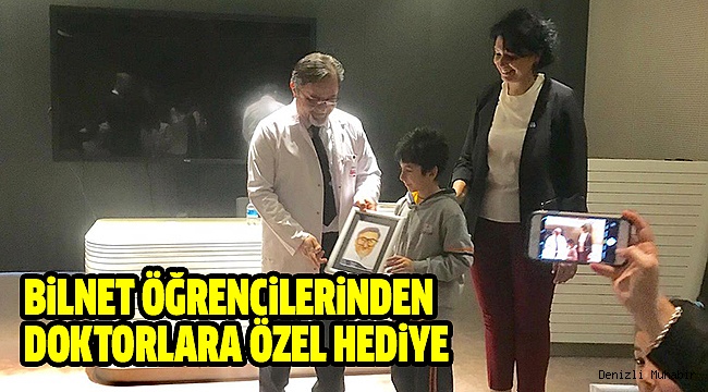 BİLNET ÖĞRENCİLERİNDEN DOKTORLARA SÜRPRİZ KUTLAMA